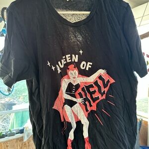 Black T Shirt ft. Artwork from Pippa Toole